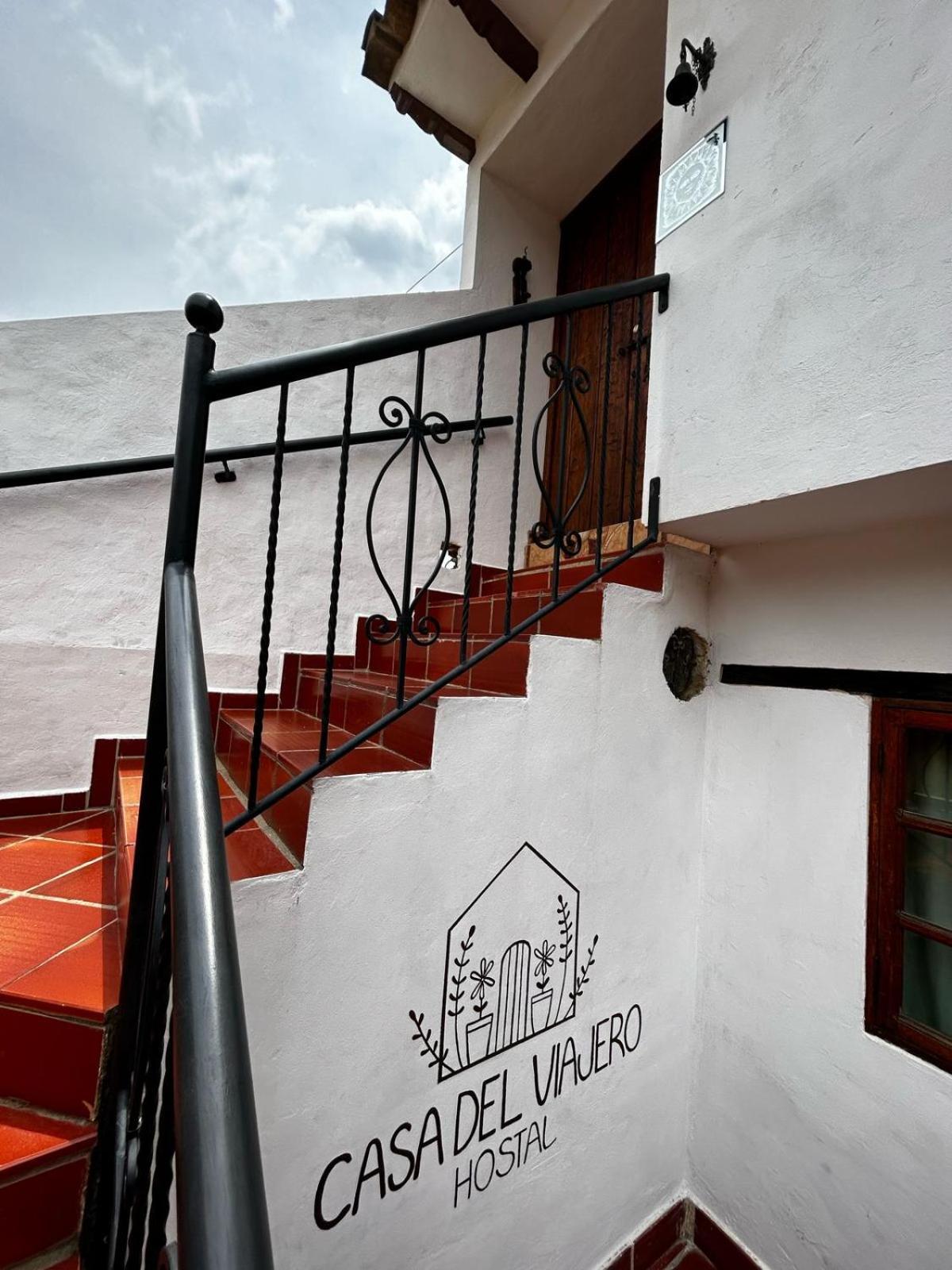 Casa Del Viajero Hostal ビージャ・デ・レイバ エクステリア 写真